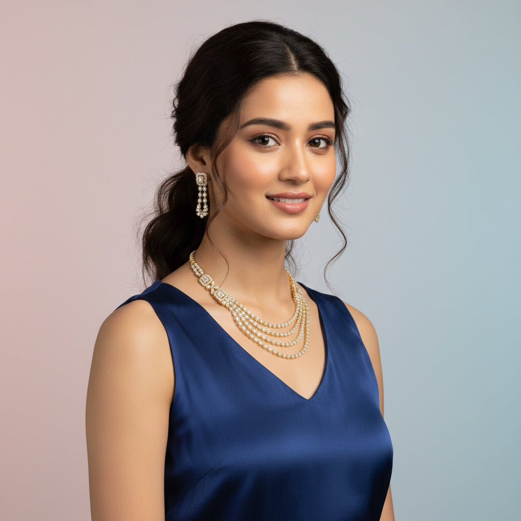 Diamond Necklace Set