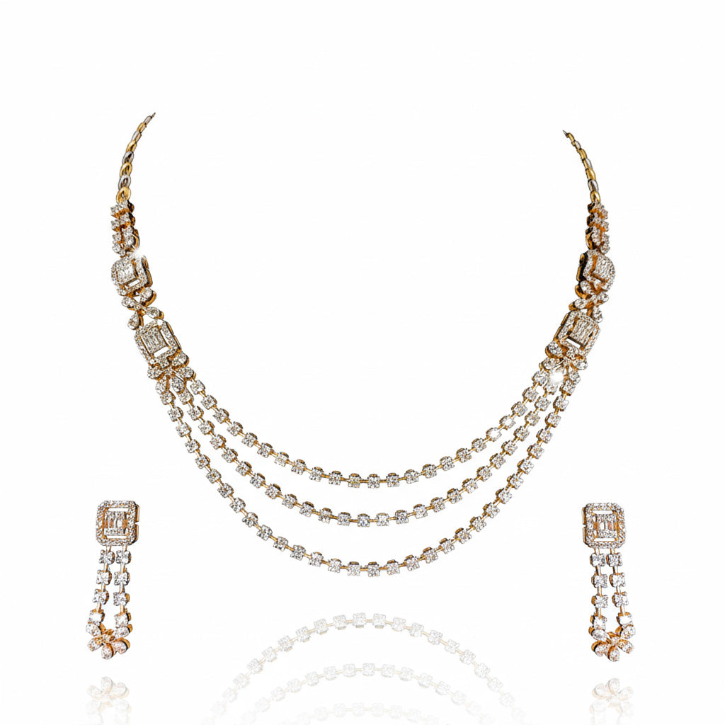Diamond Necklace Set
