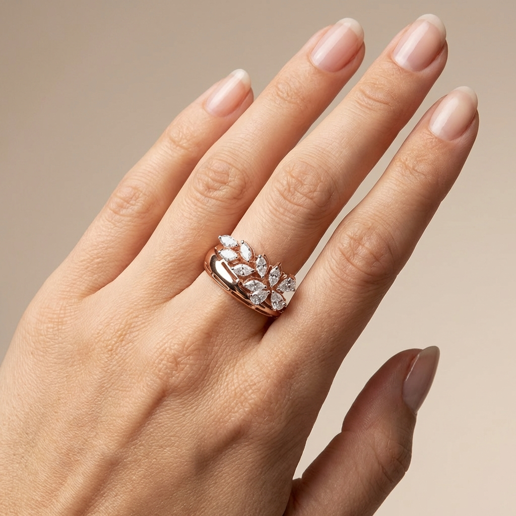 Marquise Diamond Ring